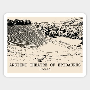 Ancient Theatre of Epidaurus - Greece Magnet